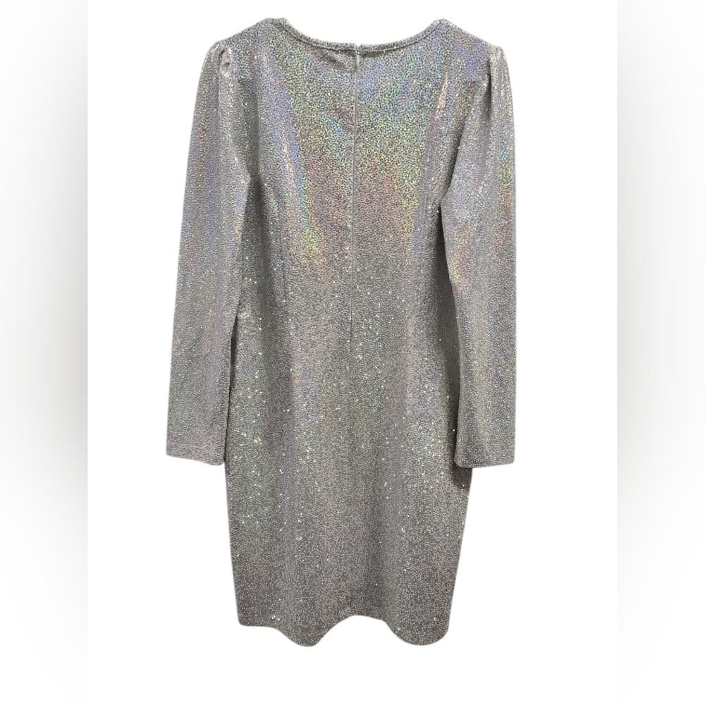 NWT GRAYSE Stretchy Rhinestone Embellished Confetti Cocktail Short‎ Dress SZ M - Picture 2 of 12